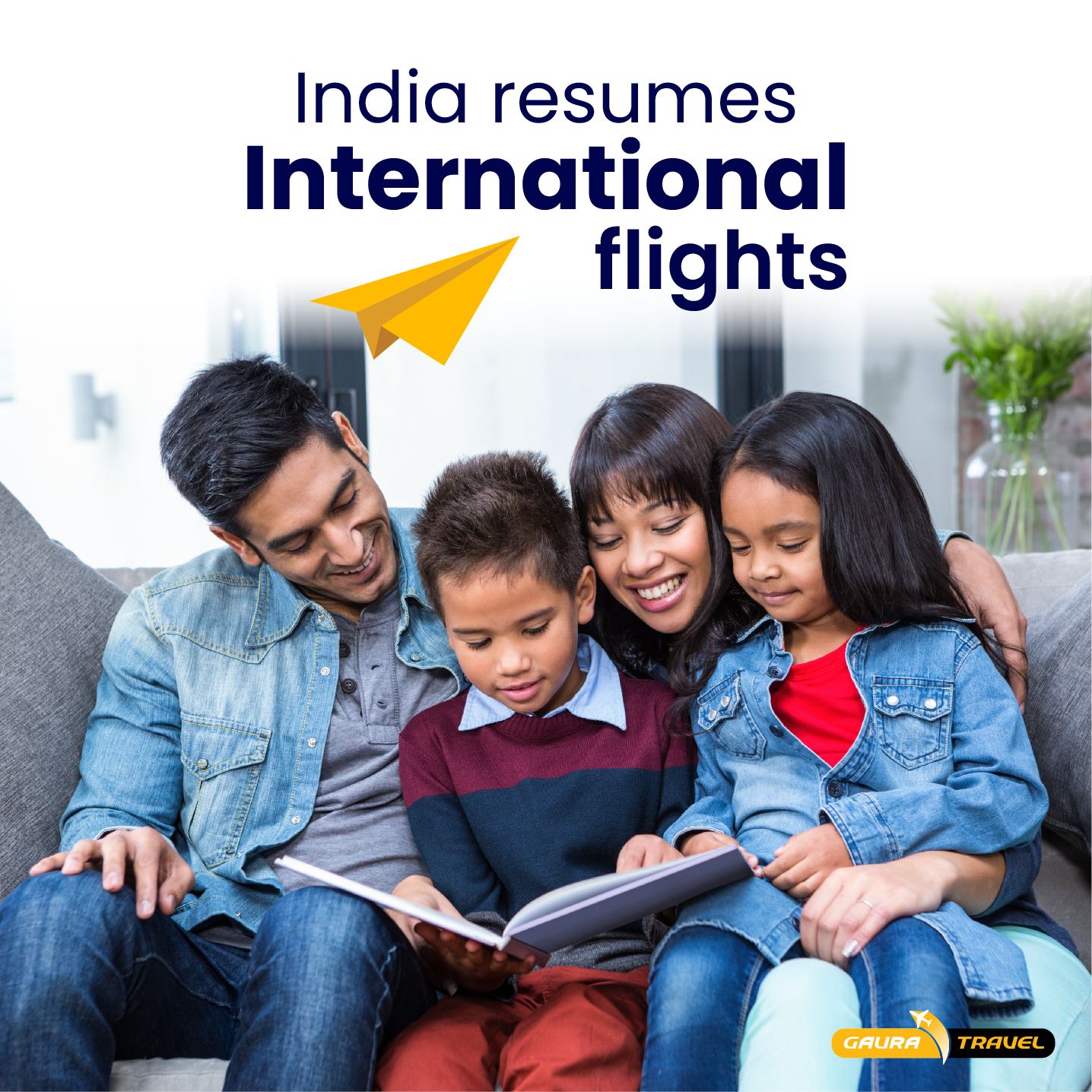 After a 2 year wait, India resumes international flights.
