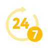 24/7 Support