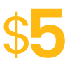 $5 Deposit