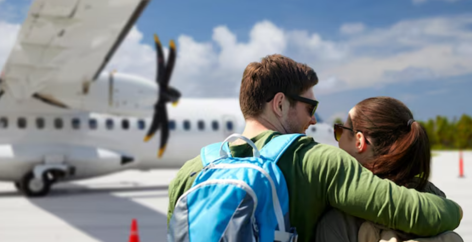In flight experience for travel to India