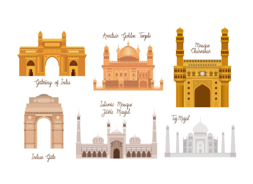 Tourist spots in India