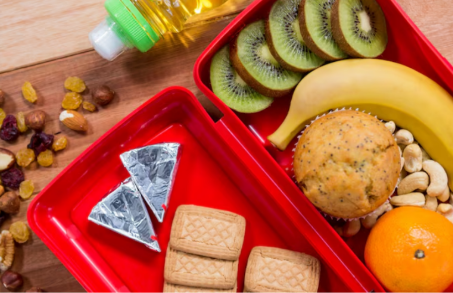 Food and snacks to carry along on flights