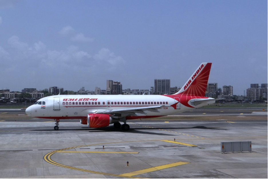 Service on Air India flights from Mumbai to Sydney 
