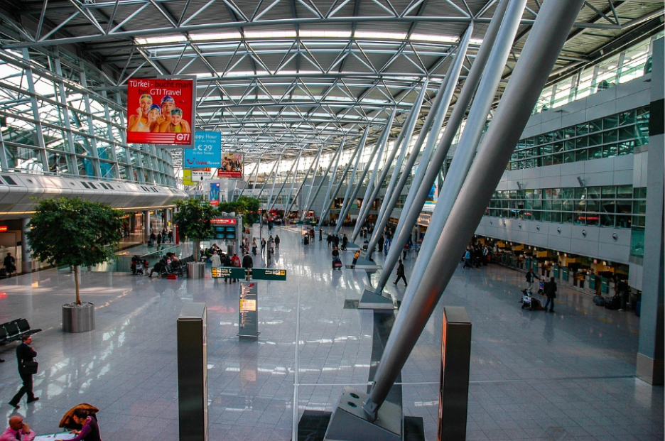 In-airport upgrades to premium classes 