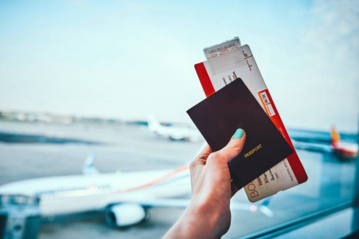Flight and passport
