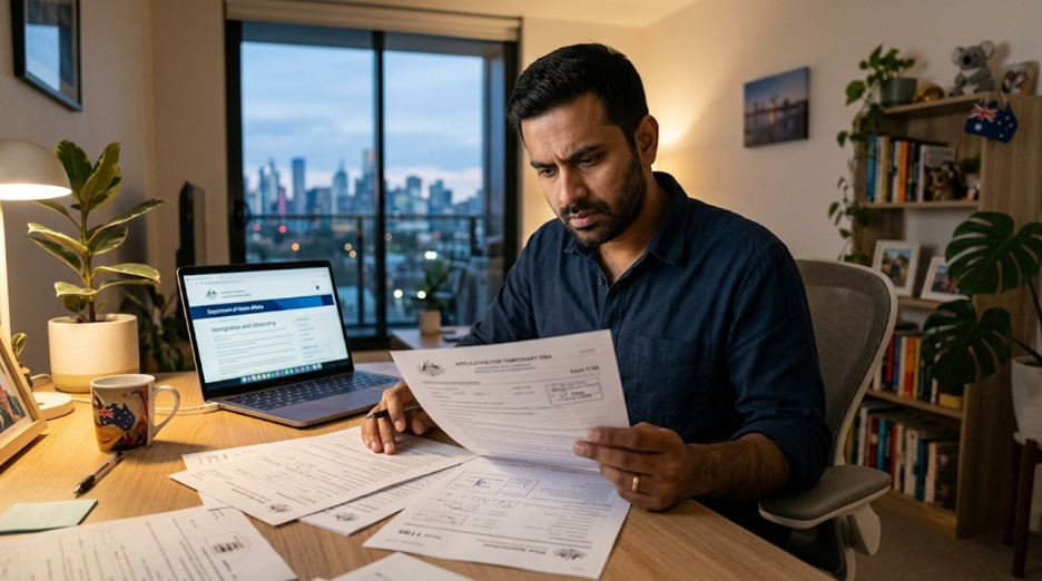 Australia visitor visa fee from india