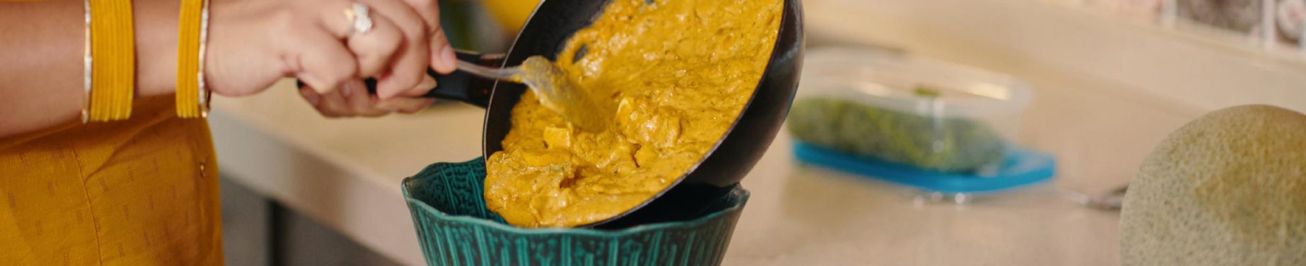 home cooked Indian meals