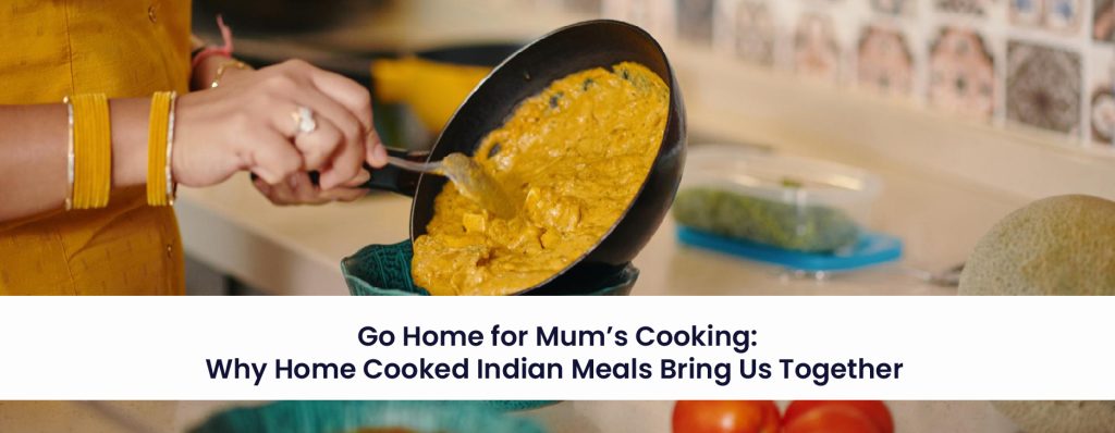 home cooked Indian meals