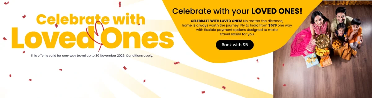 celebrate with loved ones - Gaura Travel campaign